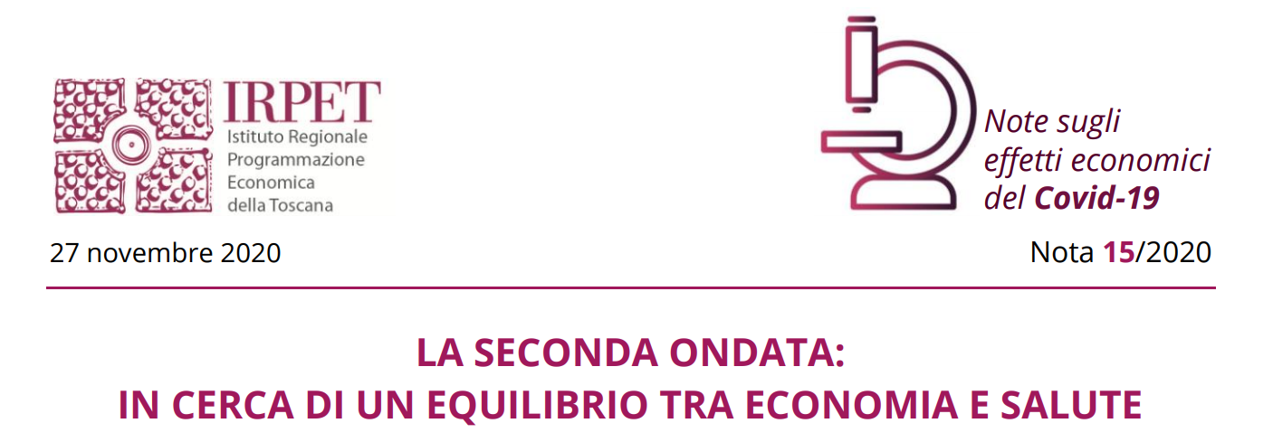 Note sugli effetti economici del Covid-19