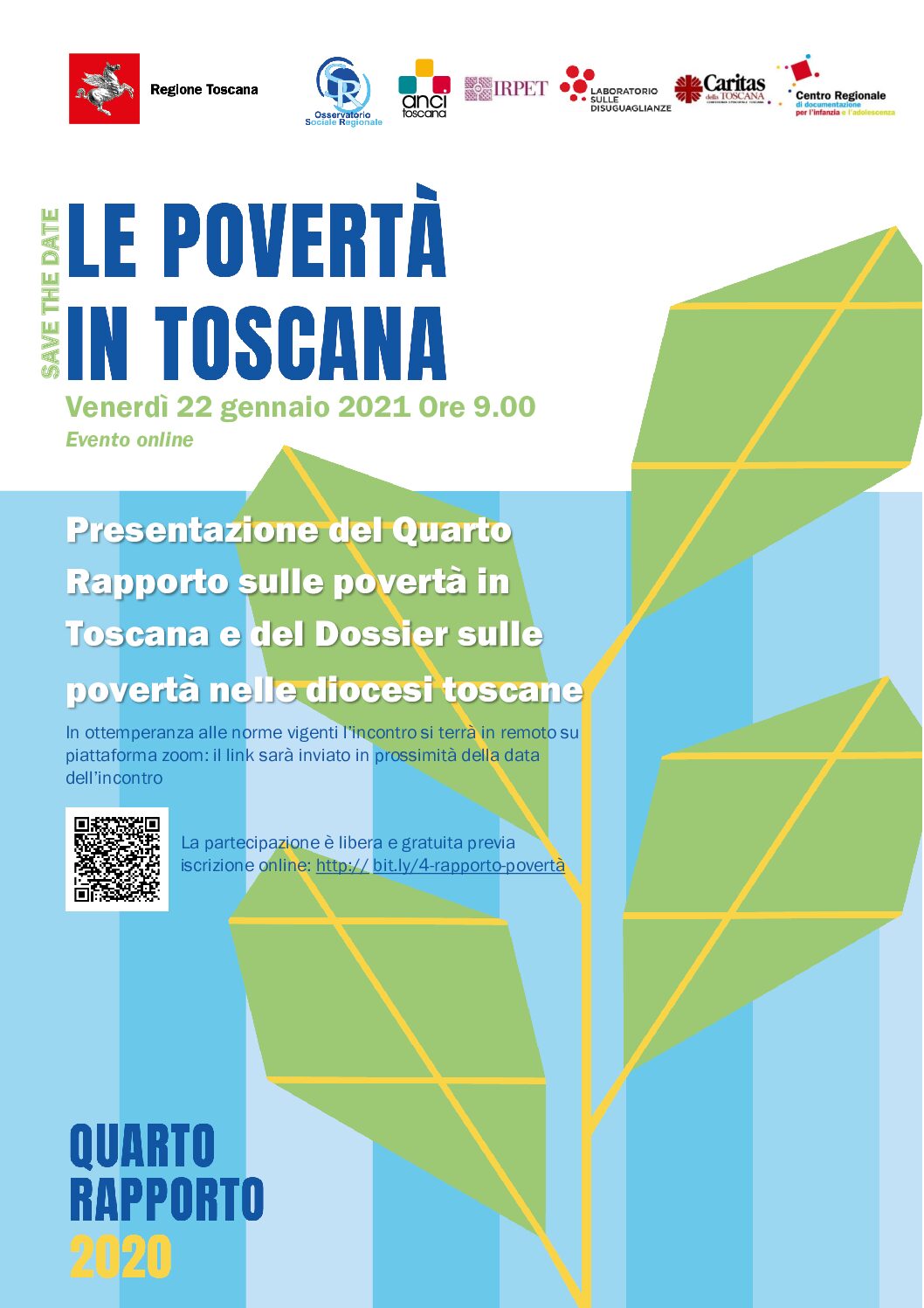 Quarto rapporto sulle povertà in Toscana e del dossier sulle povertà nelle diocesi toscane
